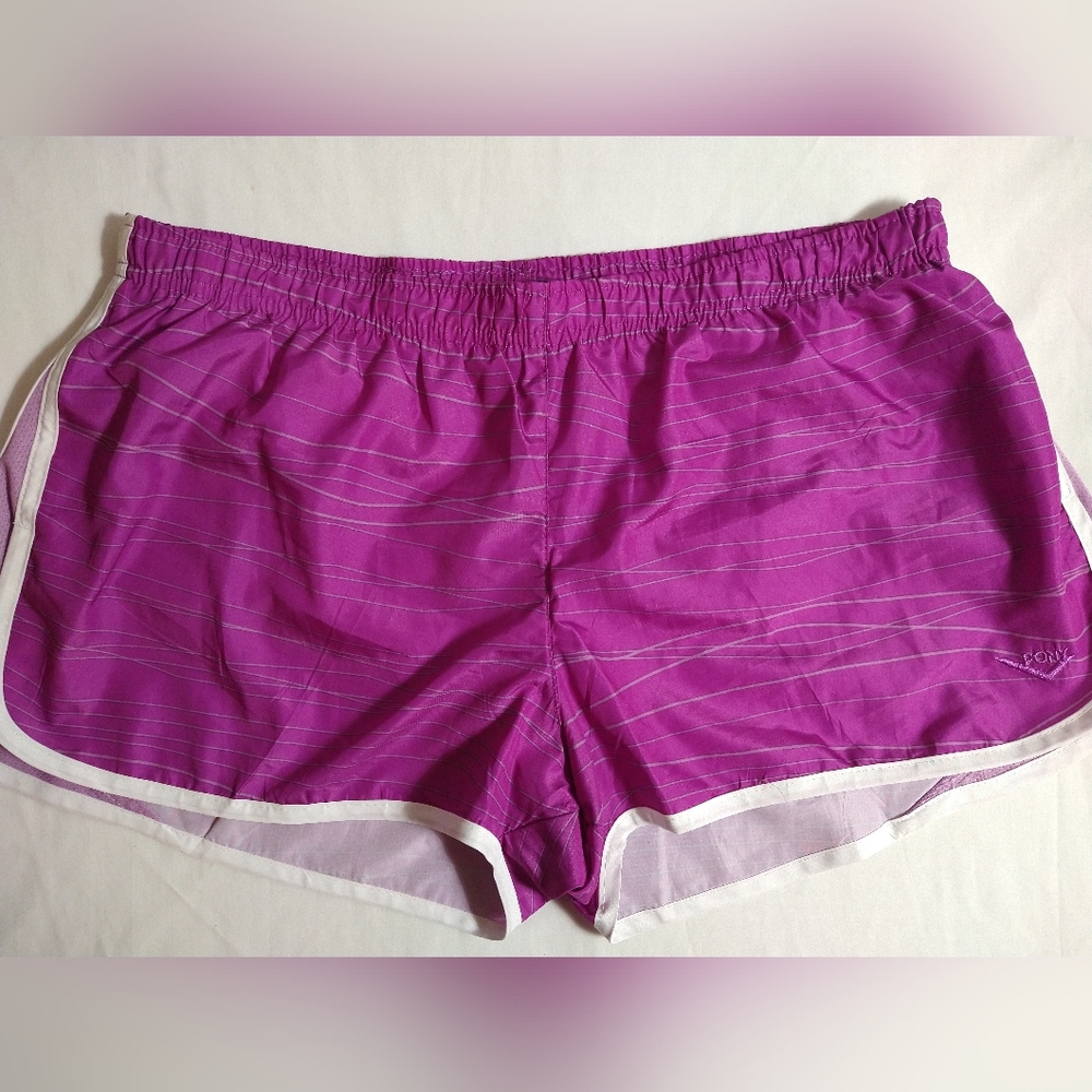 PONY ATHLETIC SHORTS WITH ATTACHED UNDERPANTS XLARGE US